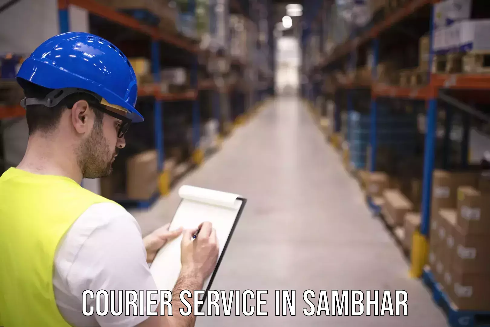 Full-service courier options in Sambhar
