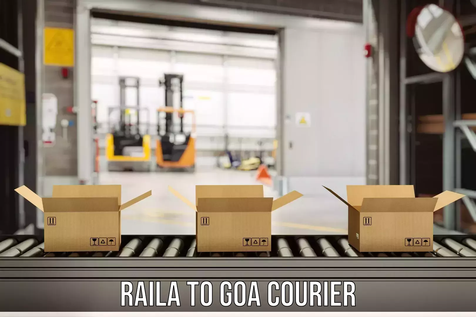 Large package courier Raila to Vasco da Gama
