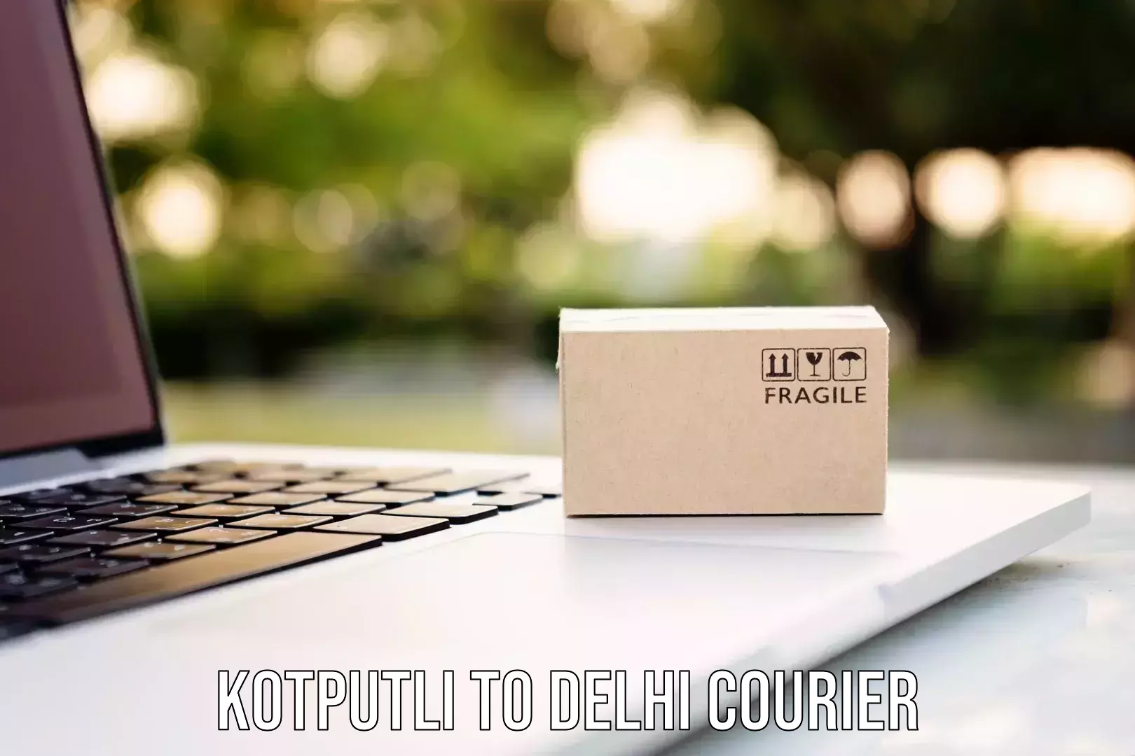 Courier tracking online Kotputli to Jamia Millia Islamia New Delhi