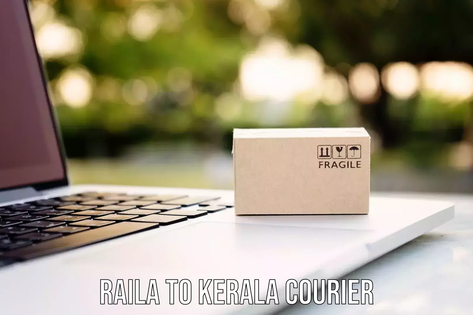 Flexible courier rates Raila to Sankaramangalam