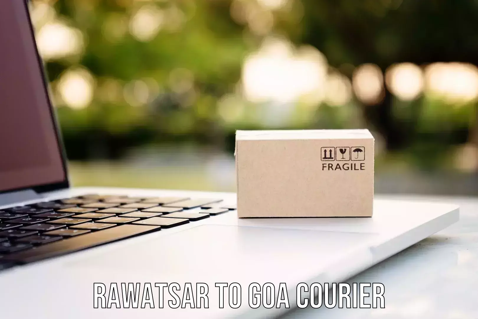 Courier service comparison Rawatsar to Panaji