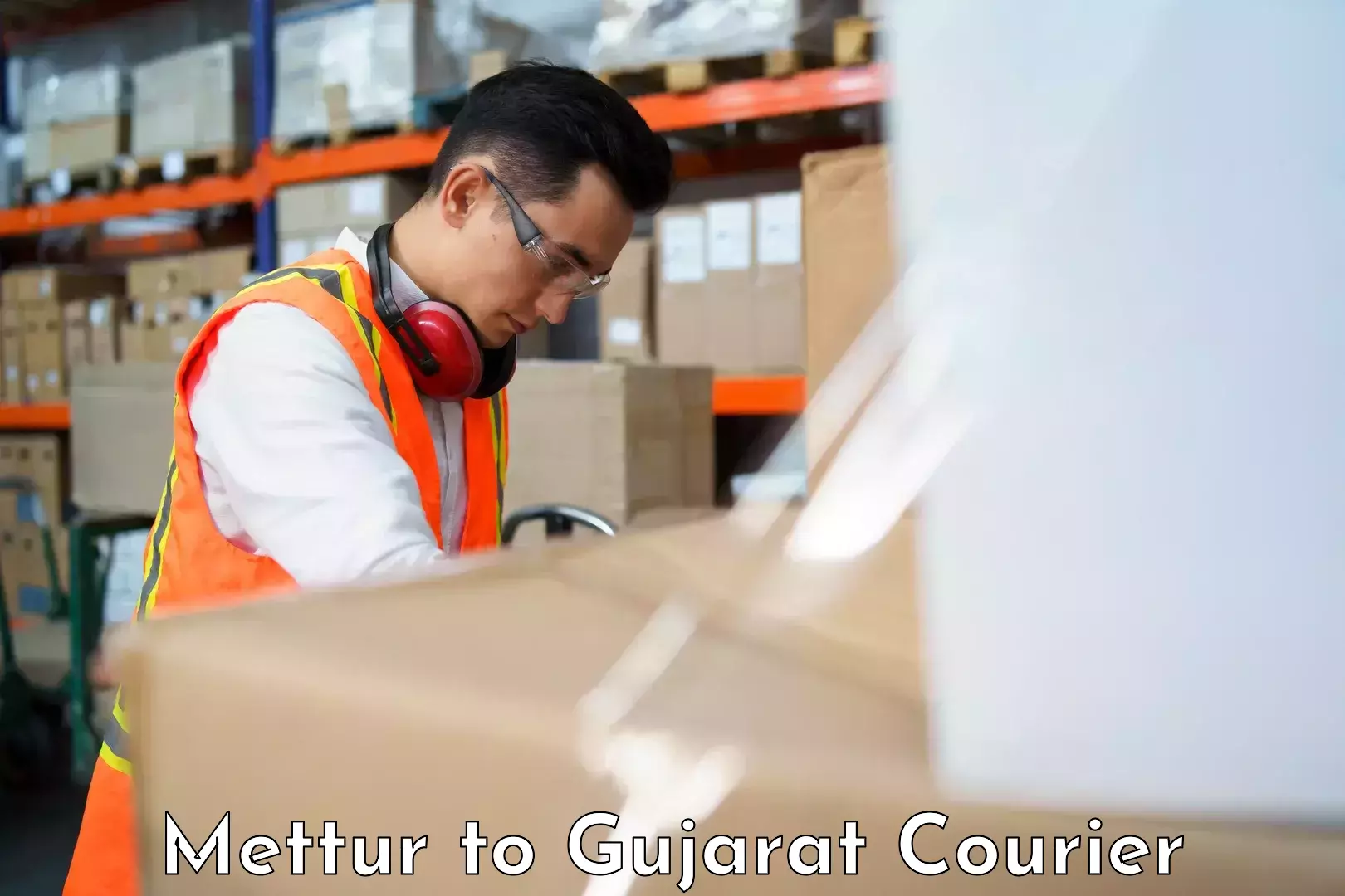 Furniture transport company Mettur to Gujarat