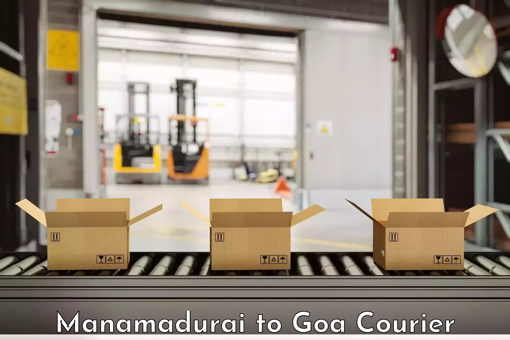 Professional furniture movers Manamadurai to Goa