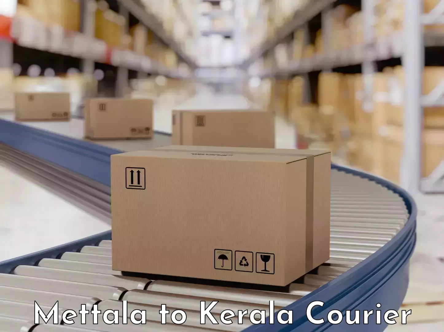 Household goods shipping Mettala to Shoranur