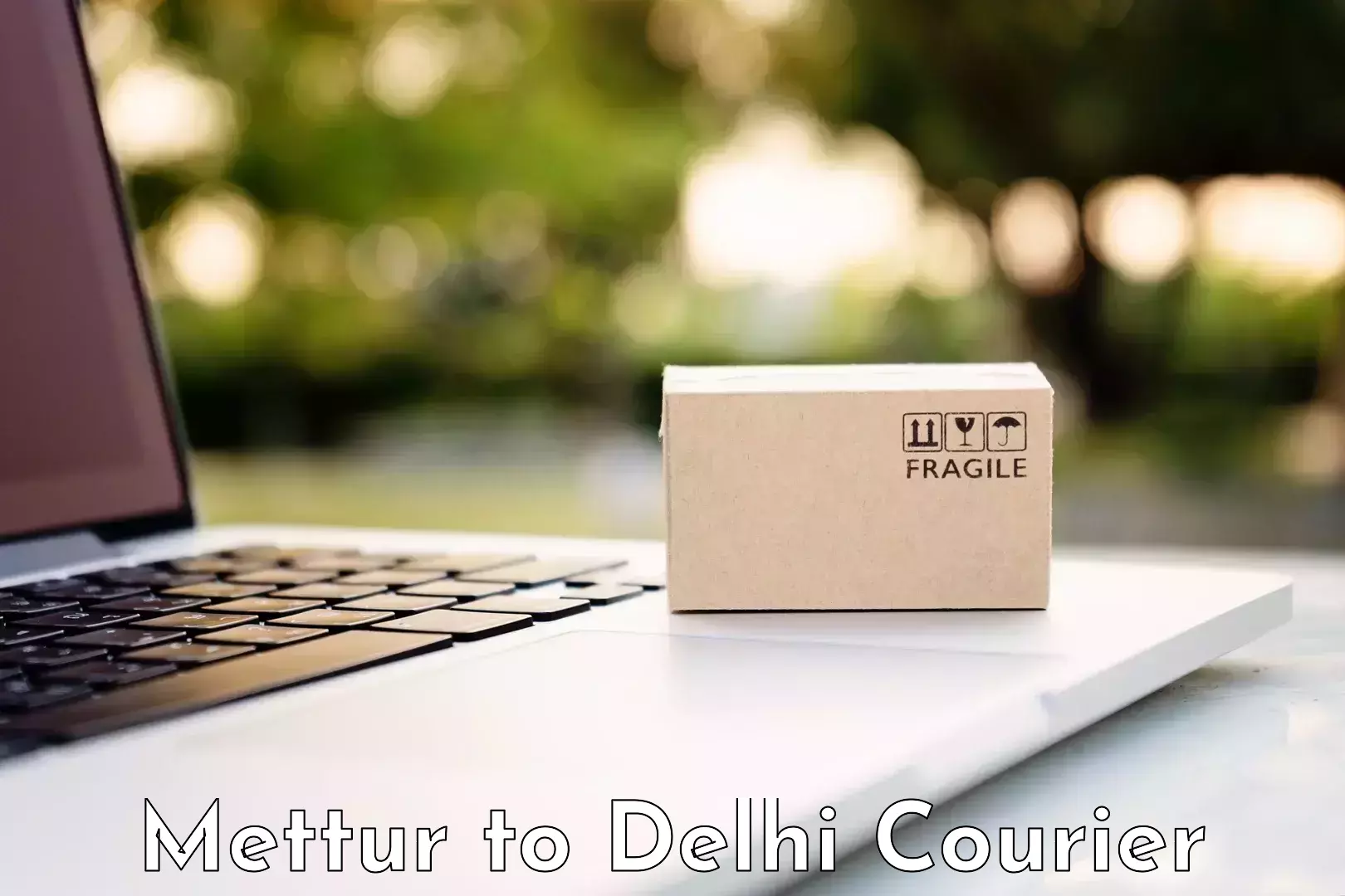 Long-distance household transport Mettur to Delhi Technological University DTU