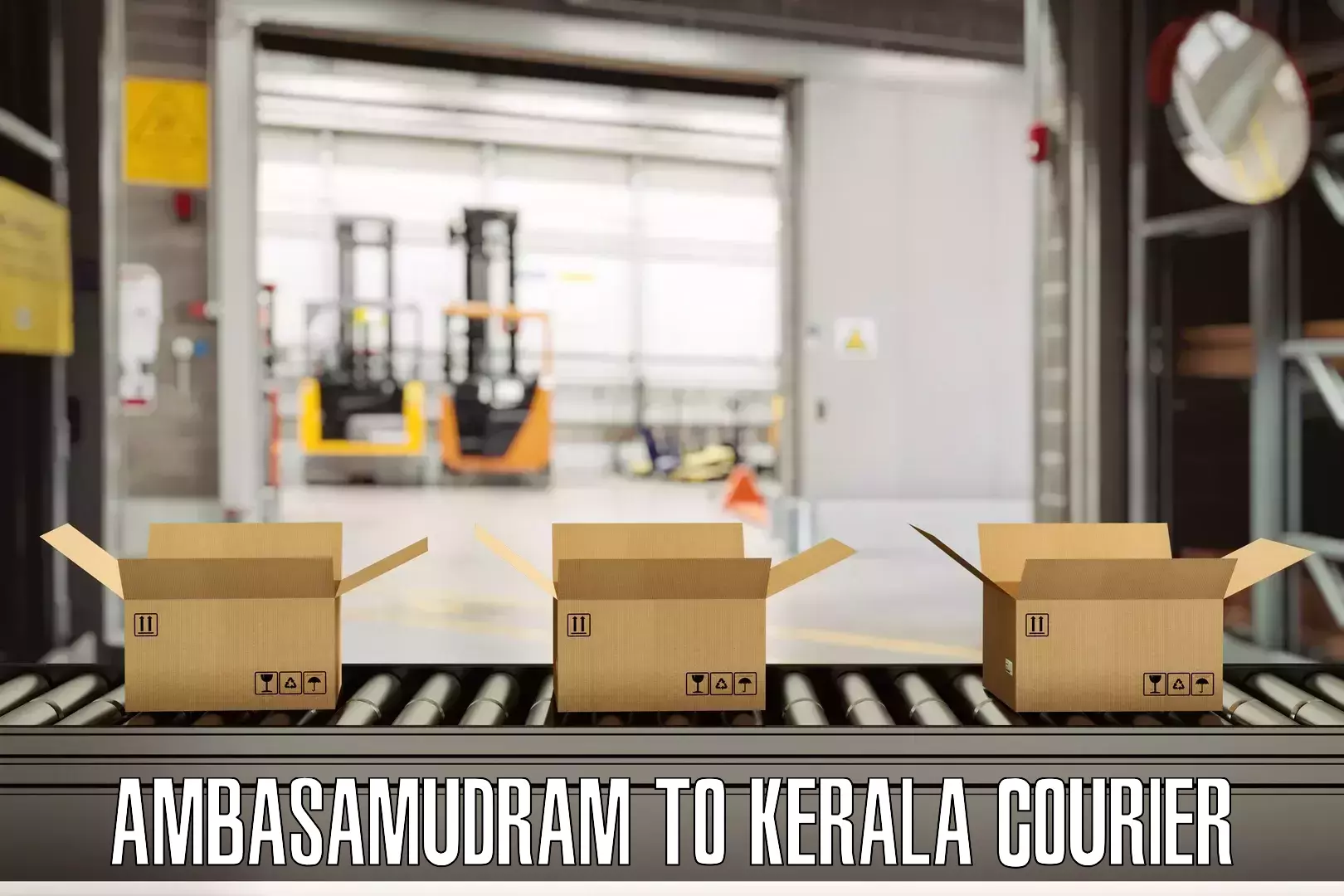 Luggage shipping solutions Ambasamudram to Kallachi