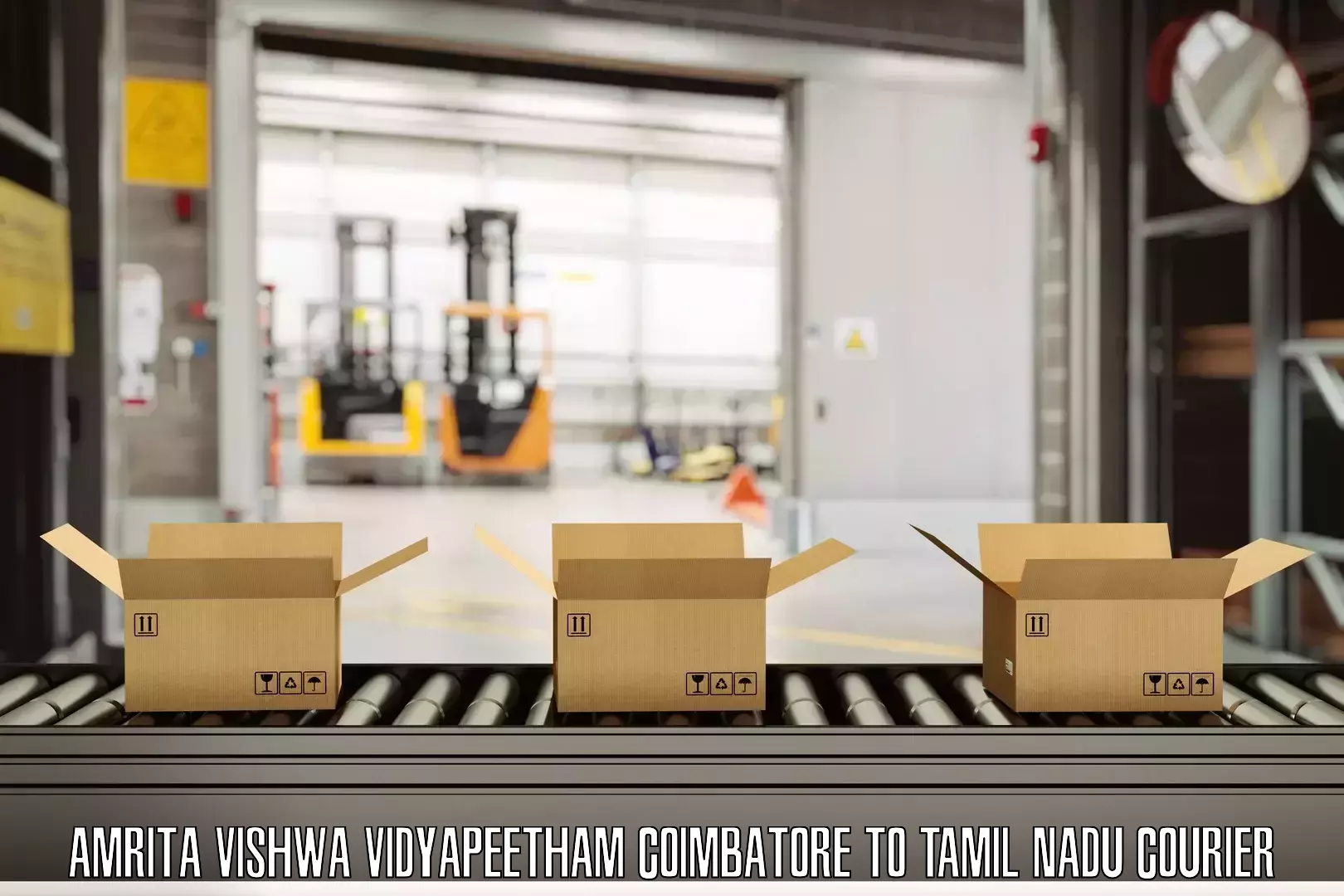 Baggage shipping experts Amrita Vishwa Vidyapeetham Coimbatore to Ooty
