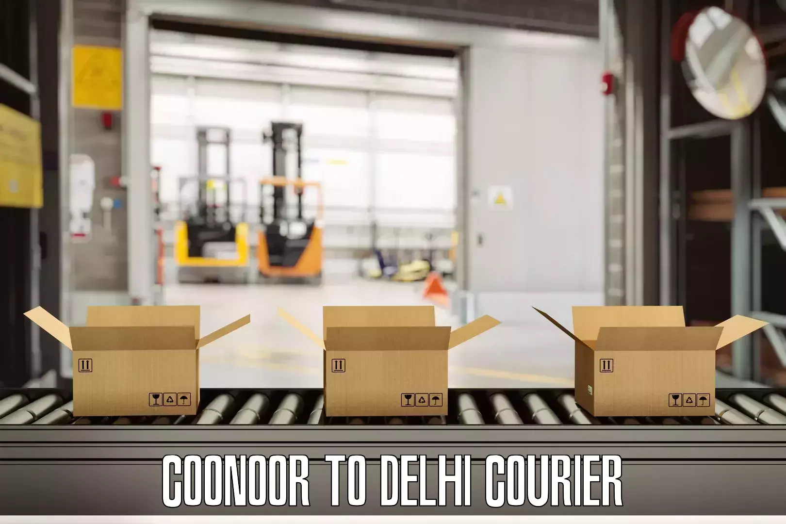 Luggage forwarding service Coonoor to Jamia Millia Islamia New Delhi