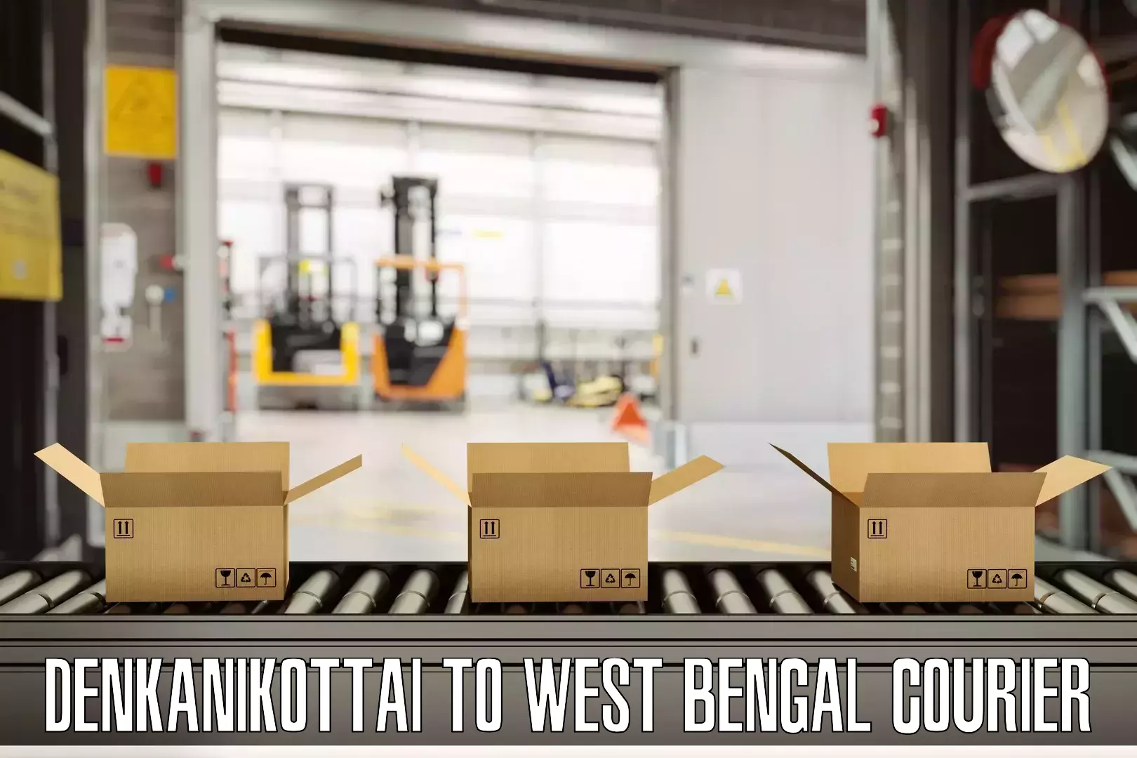 Luggage shipment processing Denkanikottai to Calcutta University Kolkata
