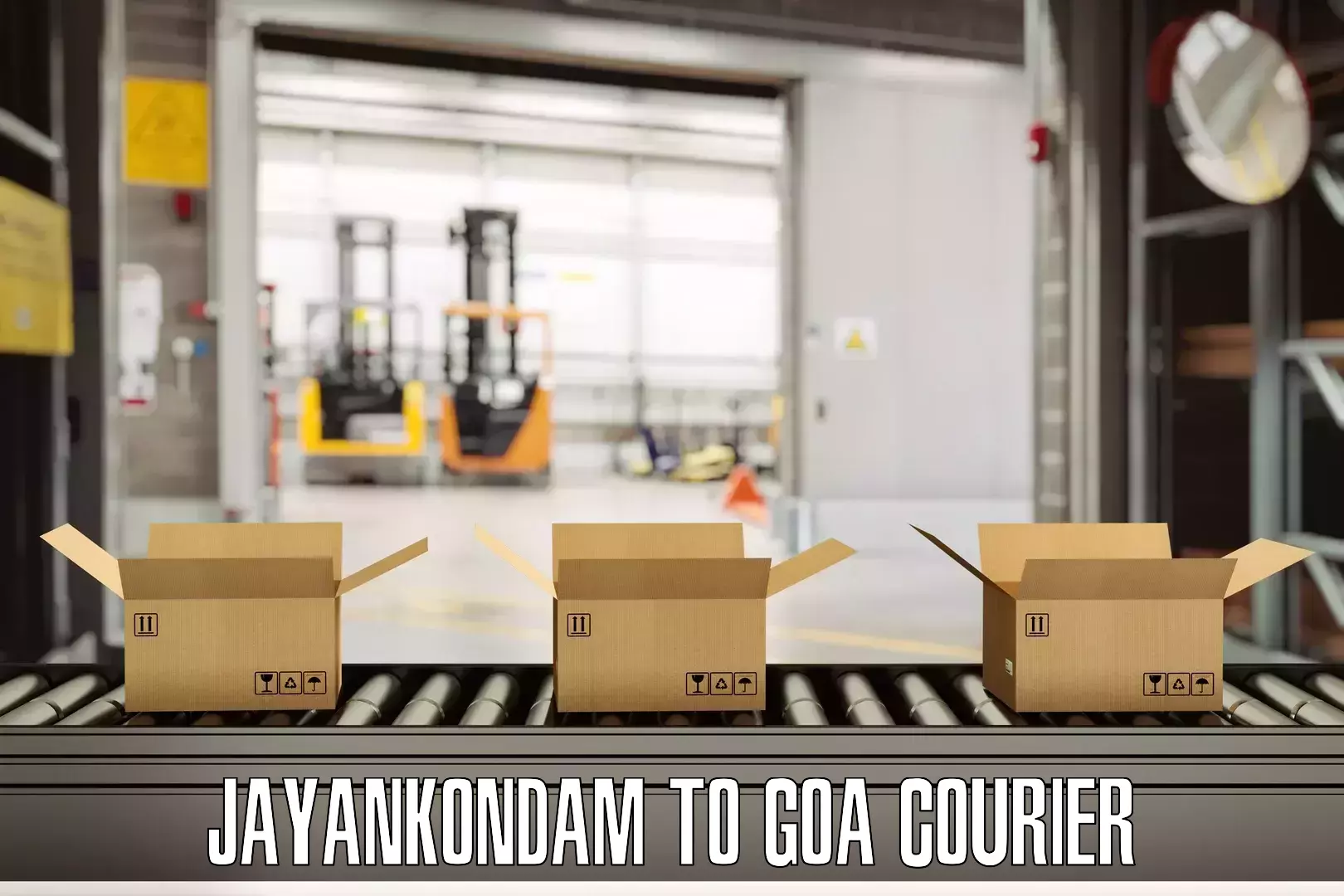 Unaccompanied luggage service Jayankondam to NIT Goa