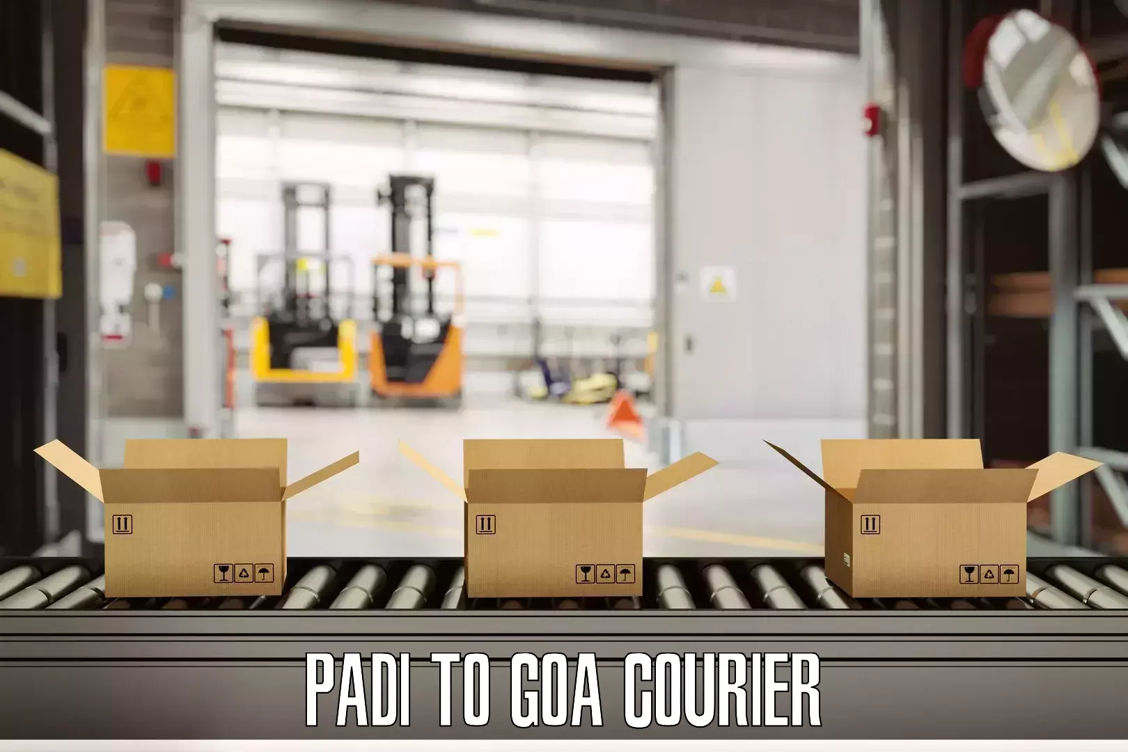 Baggage shipping optimization Padi to Goa