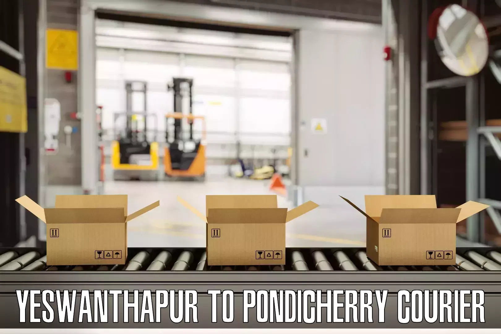 Smart baggage shipping Yeswanthapur to Pondicherry