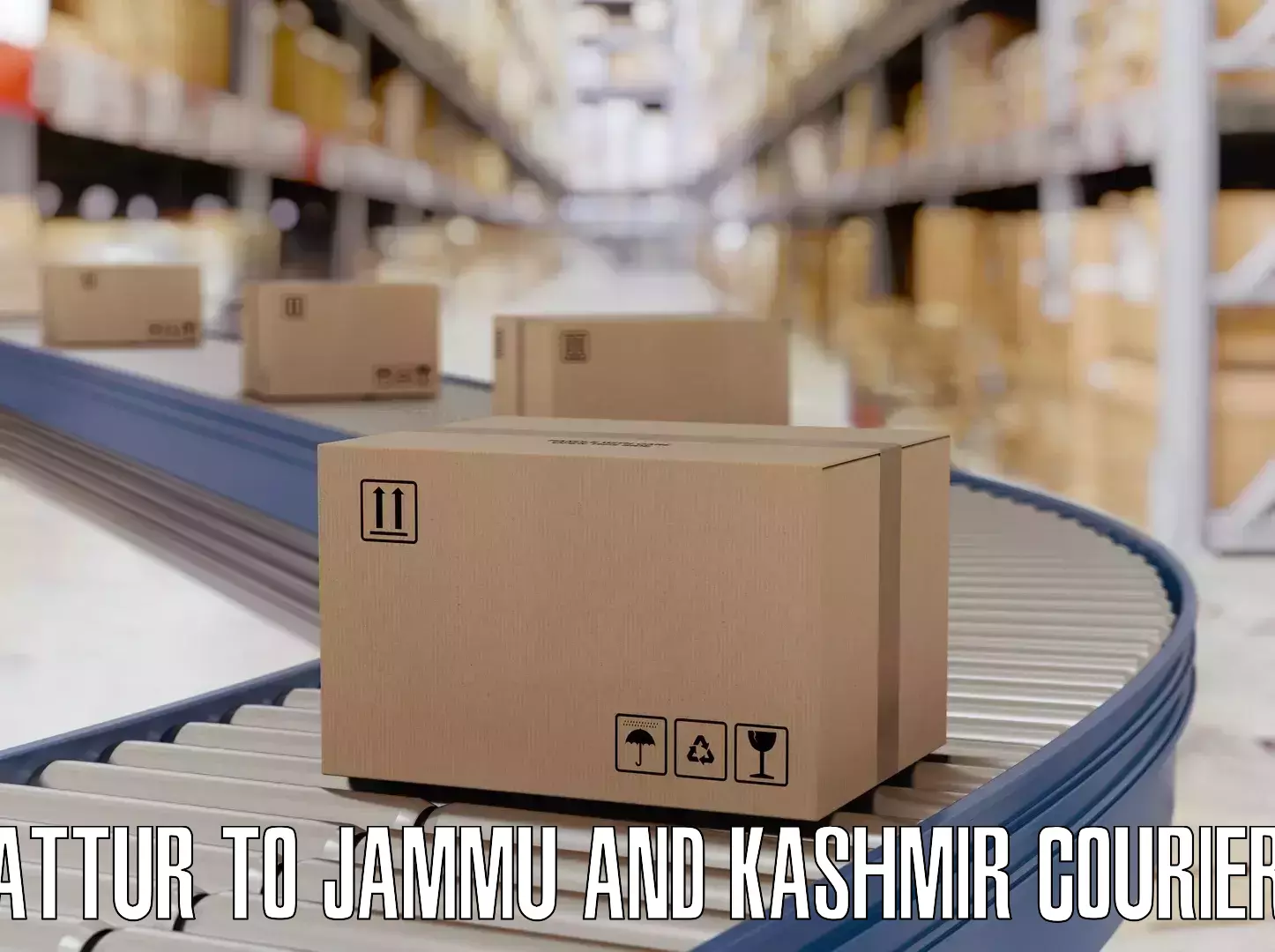 Efficient baggage transport Attur to Jammu and Kashmir