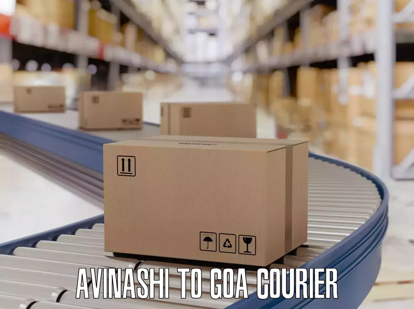 Direct baggage courier Avinashi to Goa
