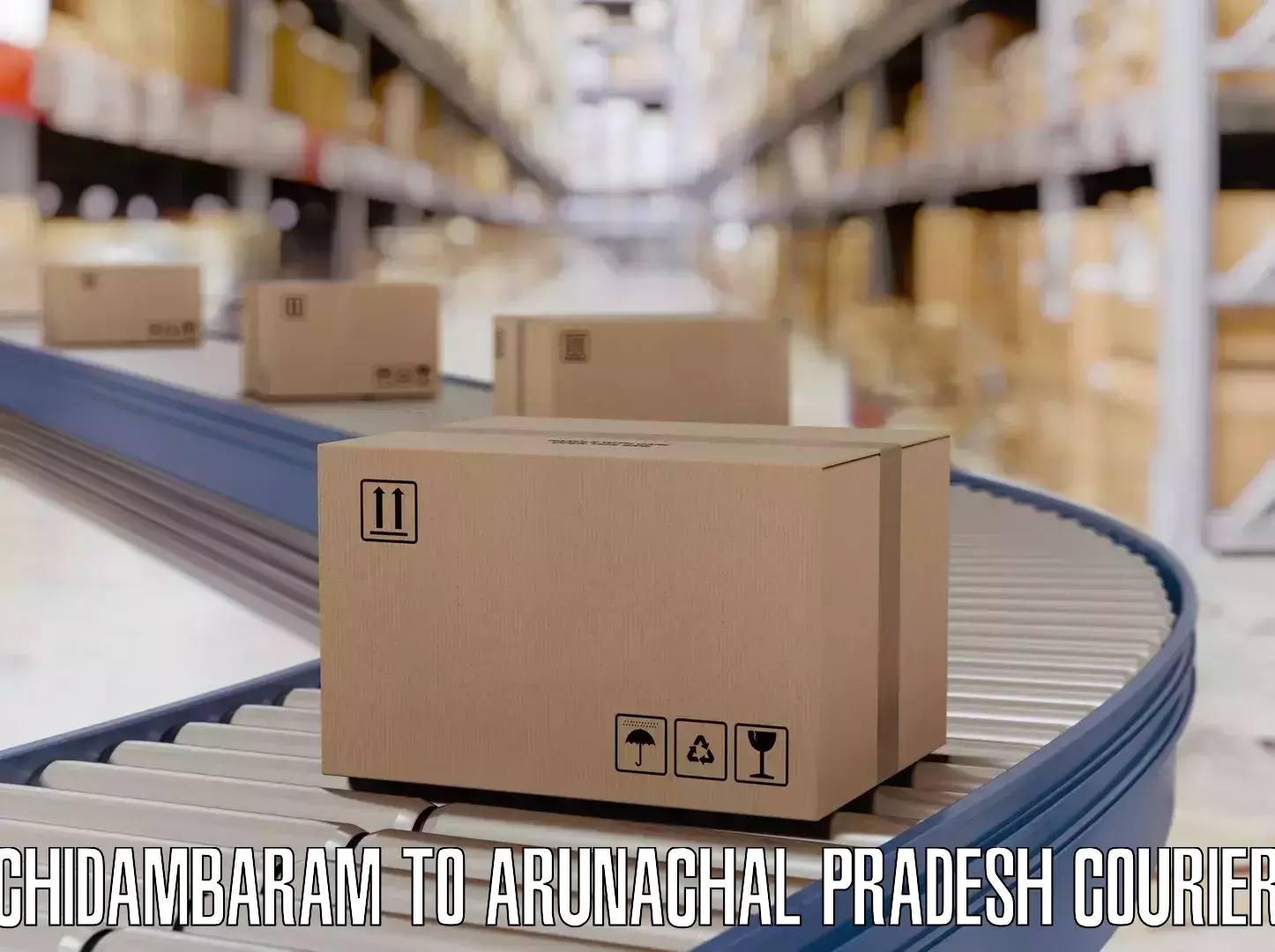 Baggage shipping schedule Chidambaram to Aalo