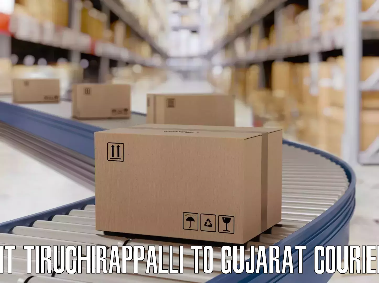 Affordable luggage shipping IIIT Tiruchirappalli to IIT Gandhi Nagar