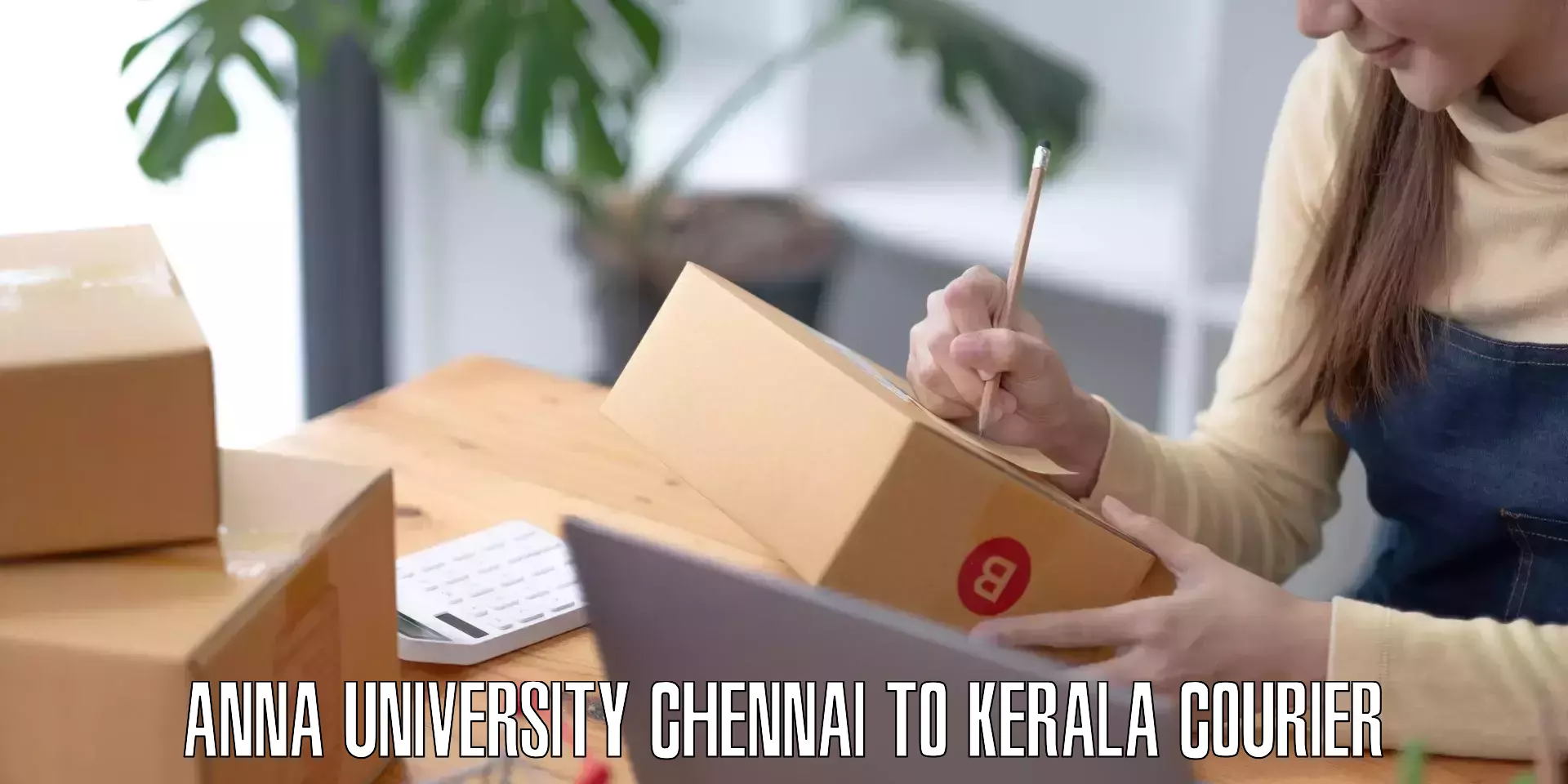 Luggage courier planning Anna University Chennai to Udumbanchola