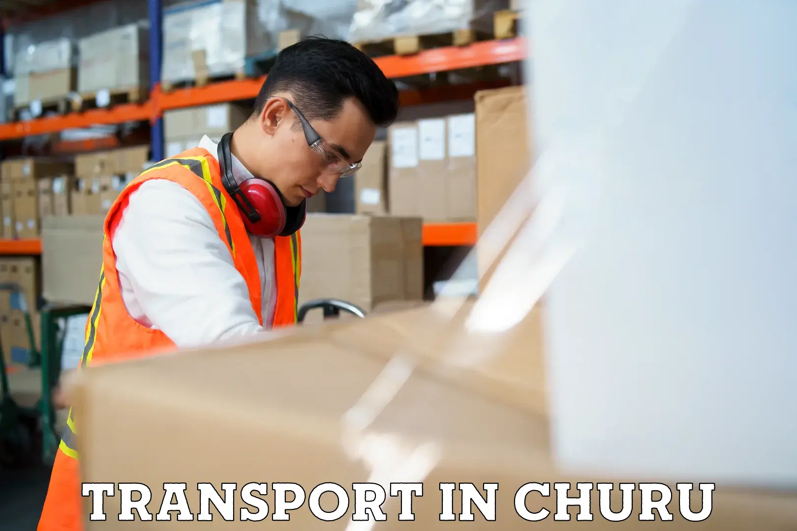 Logistics transportation services in Churu