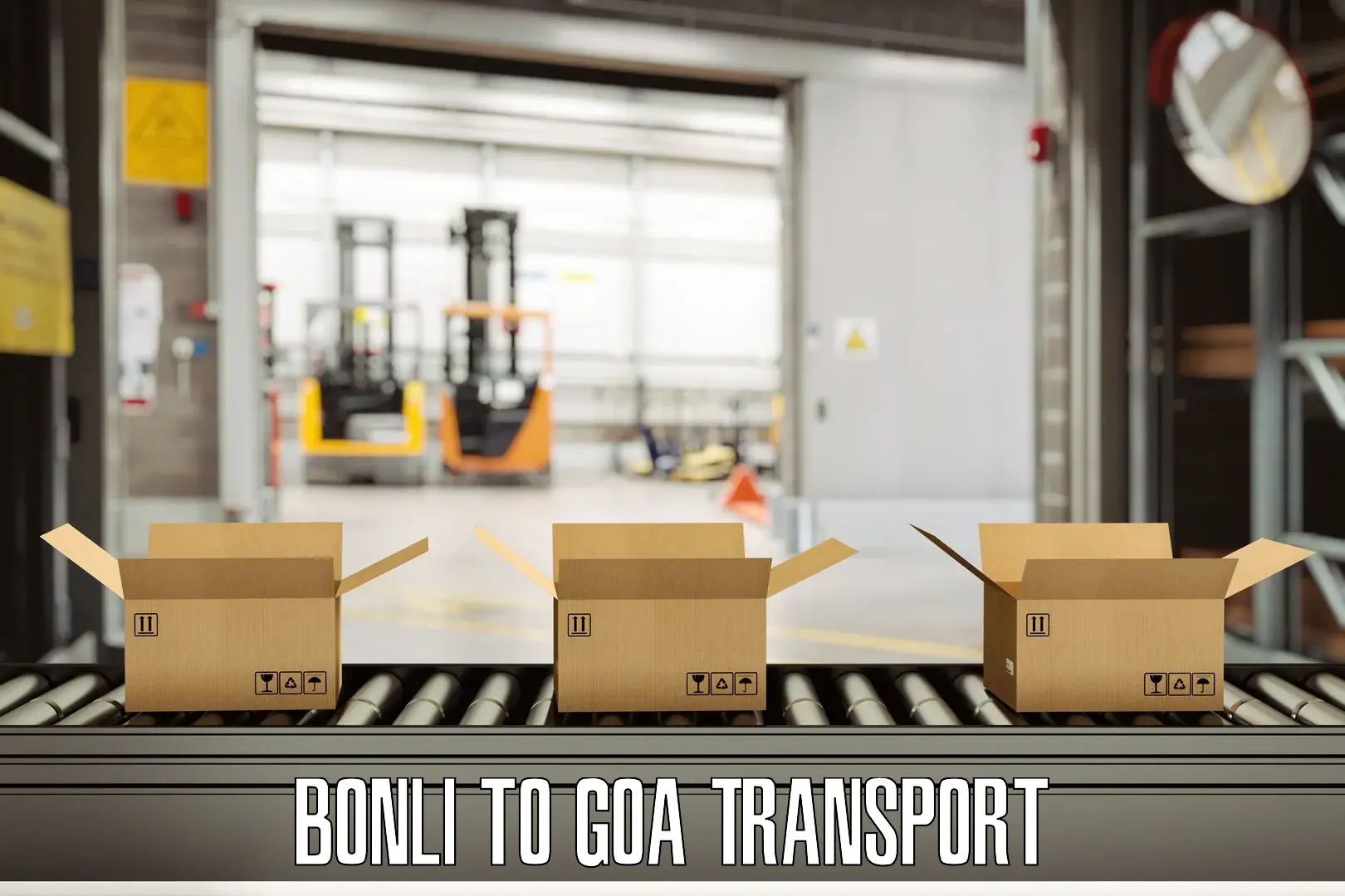 Shipping services Bonli to Goa