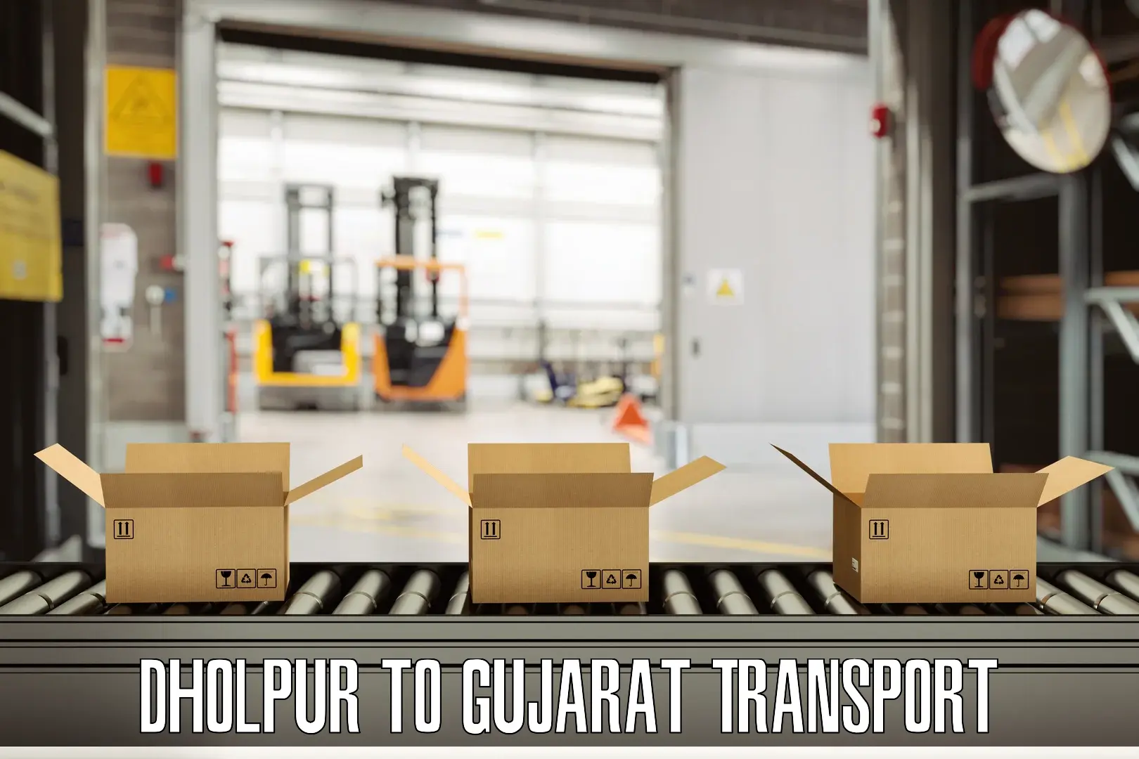 Interstate goods transport Dholpur to Vadnagar