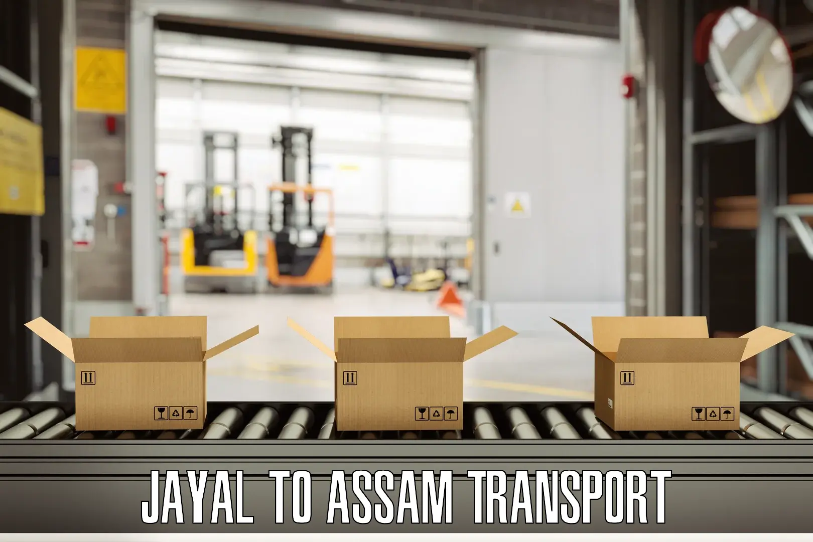 Package delivery services Jayal to Jamugurihat