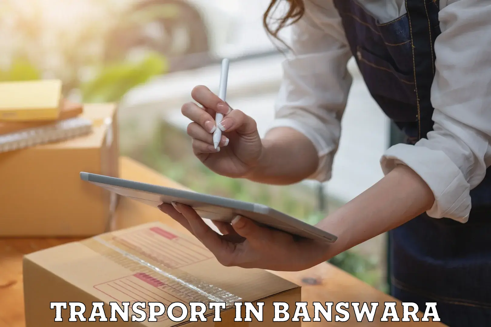 Transport services in Banswara