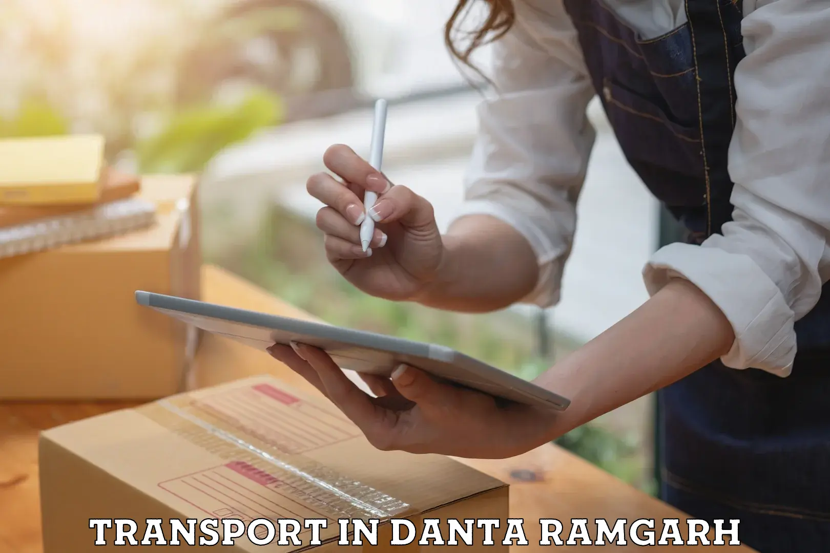 Part load transport service in India in Danta Ramgarh