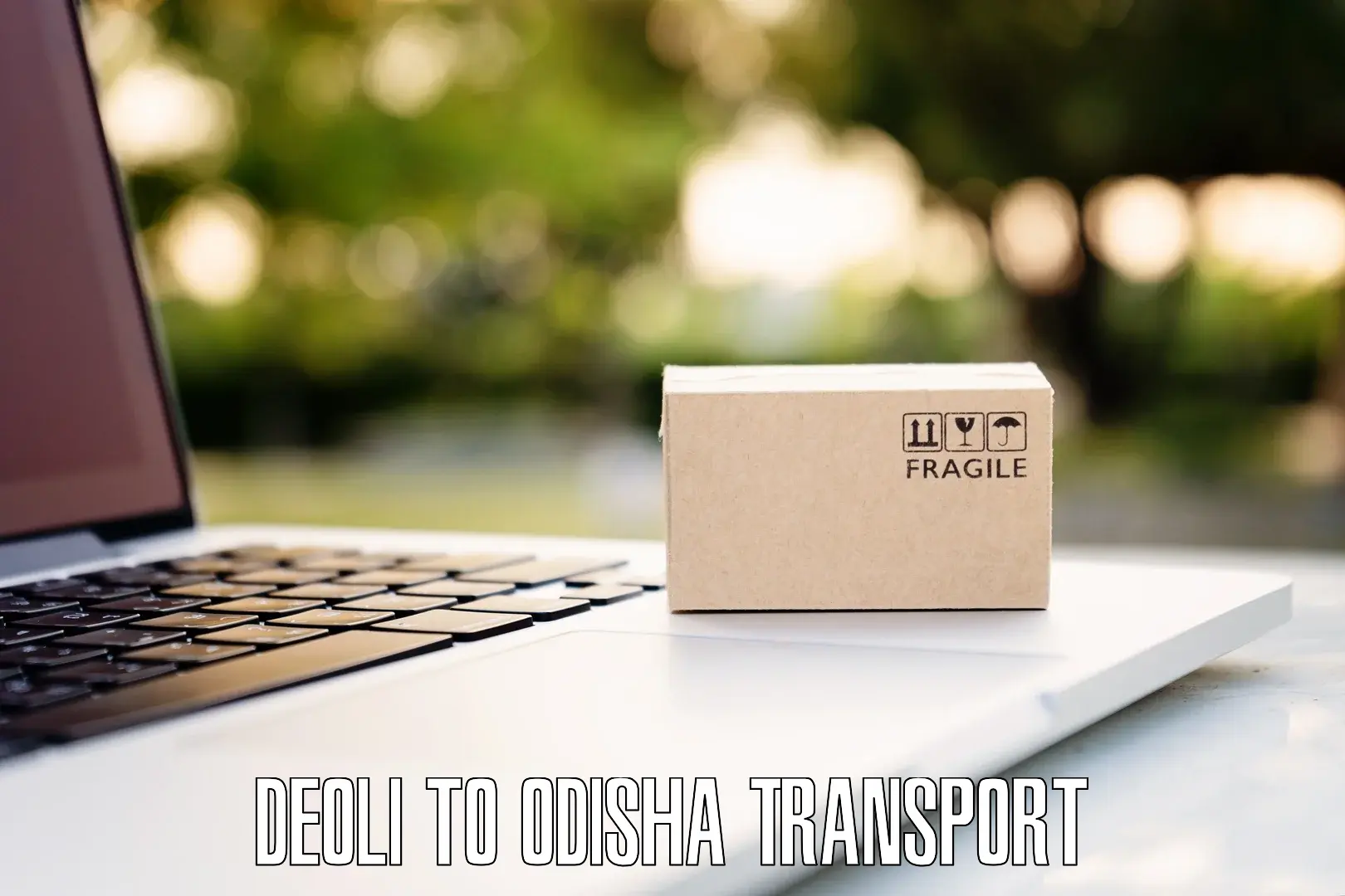 Best transport services in India Deoli to Kuchinda