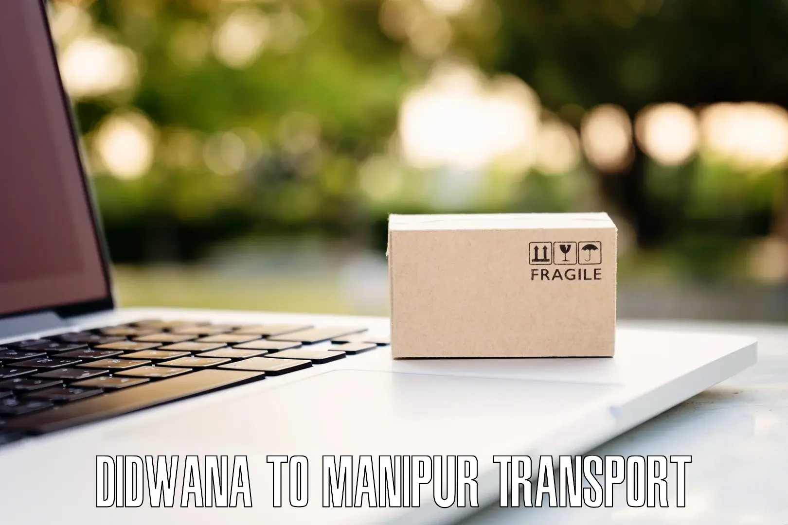 Nearest transport service Didwana to Moirang