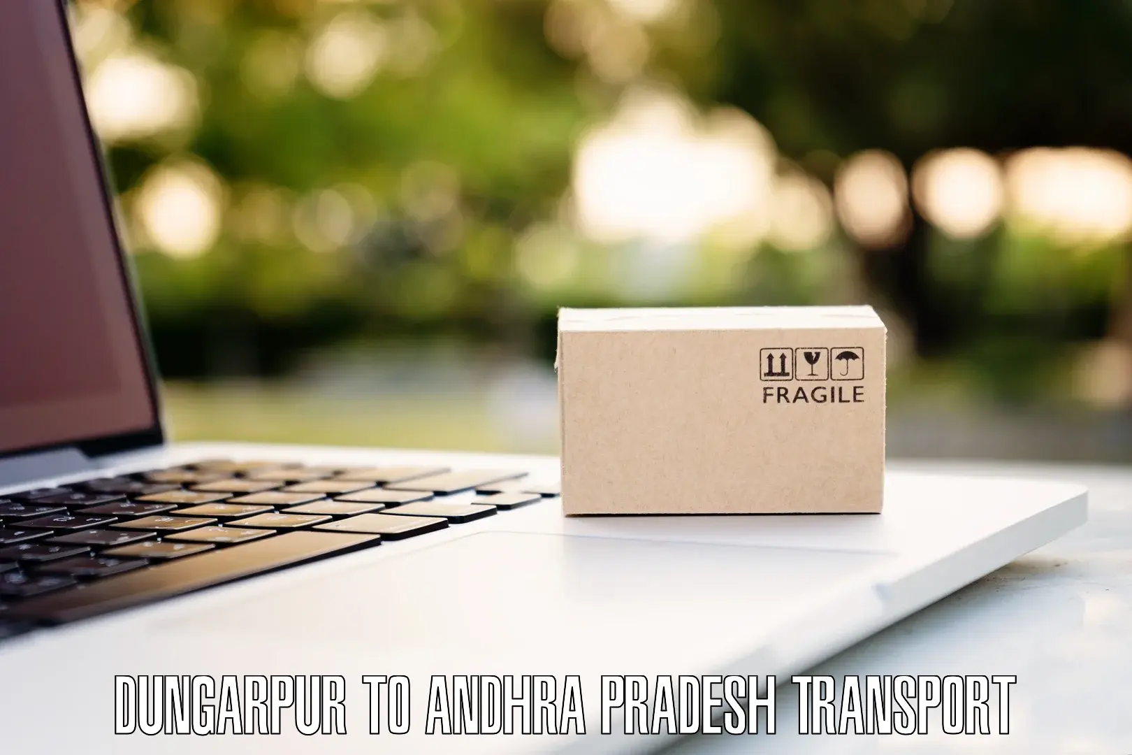 Material transport services Dungarpur to Andhra University Visakhapatnam