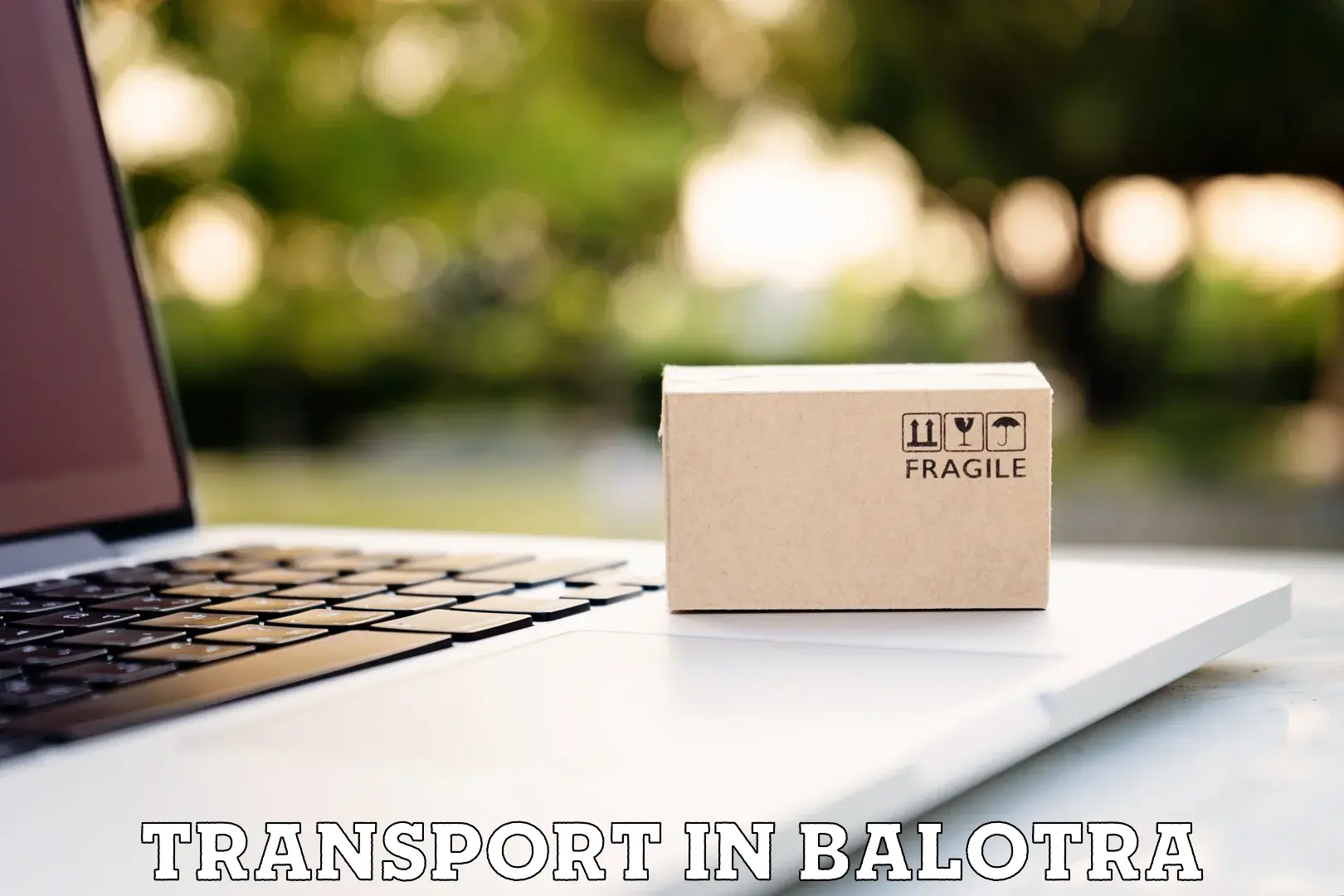 Intercity goods transport in Balotra
