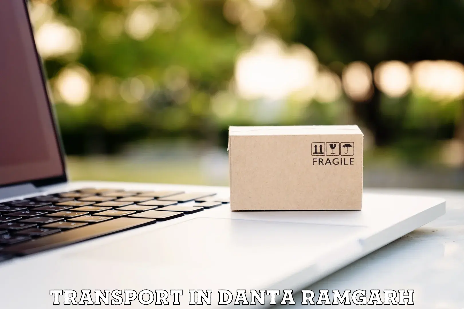 Online transport service in Danta Ramgarh